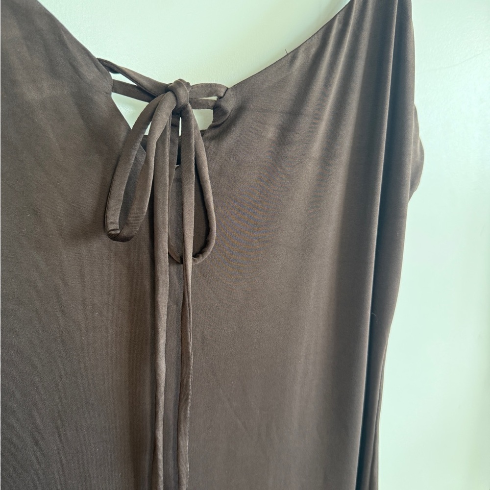 REVOLVE Lovers + Friends Fiona midi dress - brown Slip Dress Spaghetti Strap - Picture 6 of 10